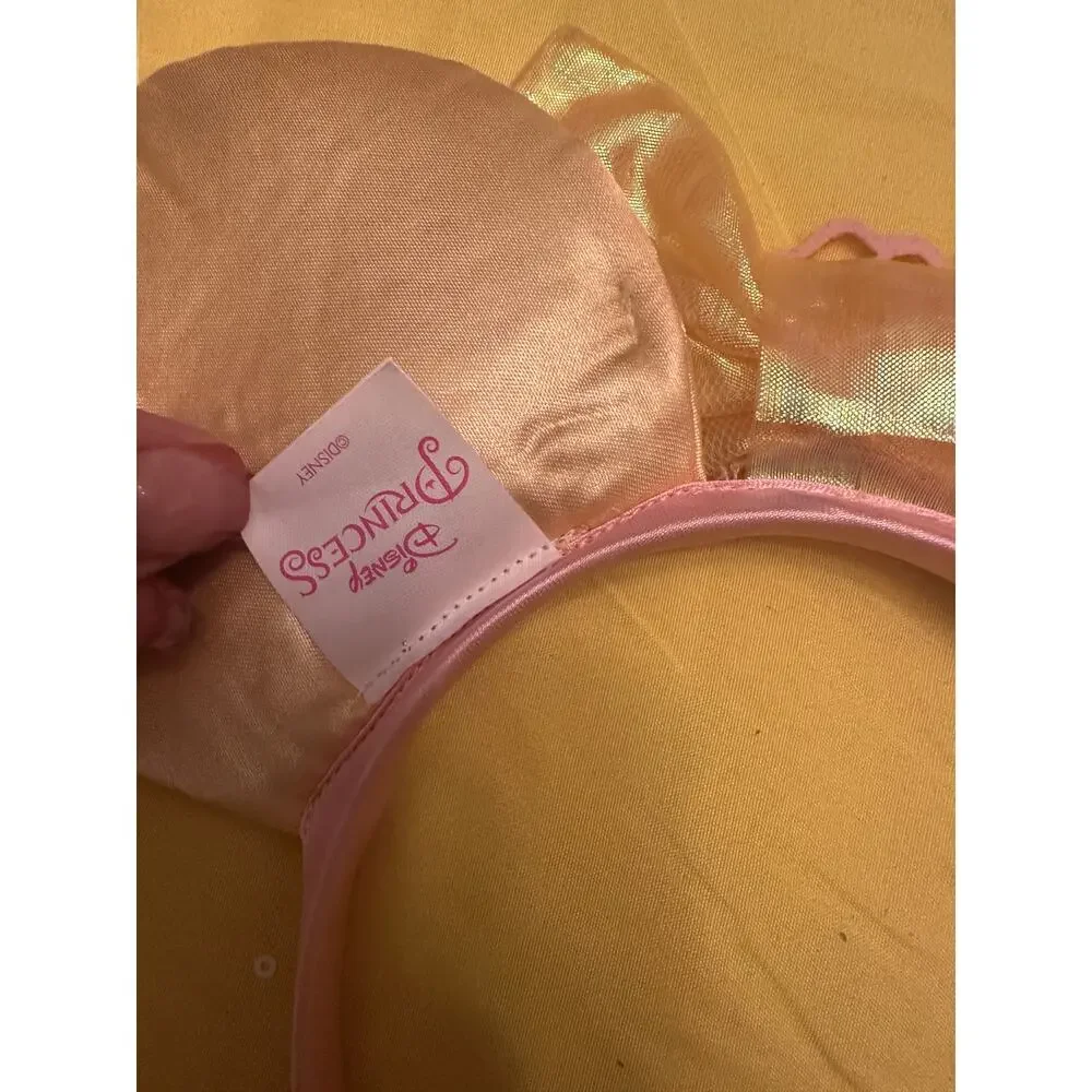 NWOT Disney Parks Princess Belle Light Weight Ears Headband Beauty and the Beast